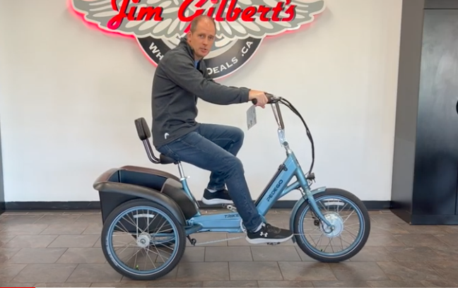 Pedego hot sale electric tricycle